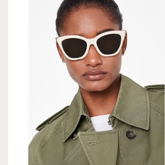 Anine Bing Ivory/Gold sunglasses main image 11